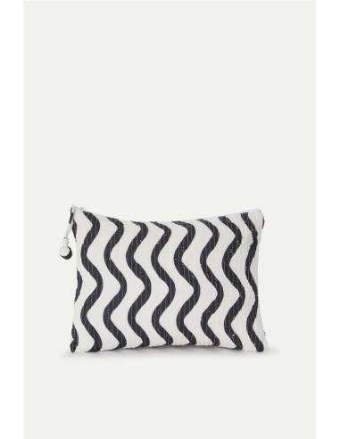BOLSO ESTAMPADO WAVE BLACK