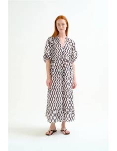 VESTIDO LARGO PLAYERO WAVE