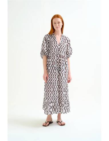 VESTIDO LARGO PLAYERO WAVE