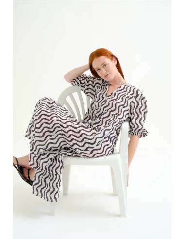 VESTIDO LARGO PLAYERO WAVE