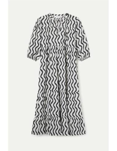 VESTIDO LARGO PLAYERO WAVE