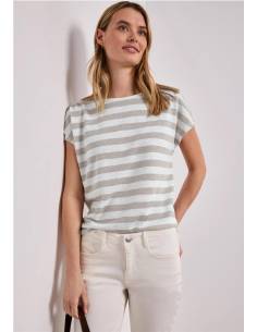 camiseta rayas lurex