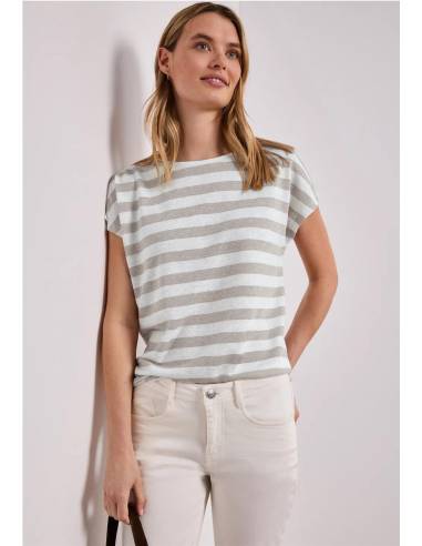 camiseta rayas lurex