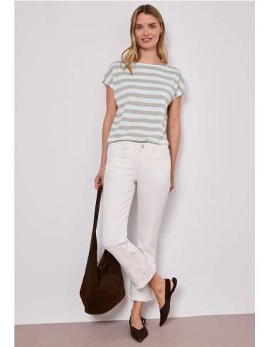 camiseta rayas lurex