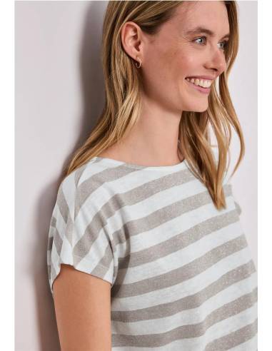 camiseta rayas lurex