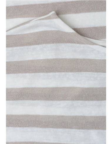 camiseta rayas lurex