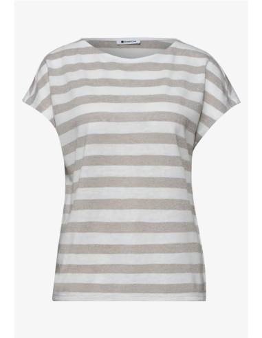 camiseta rayas lurex