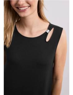 vestido midi aplique hombro 2