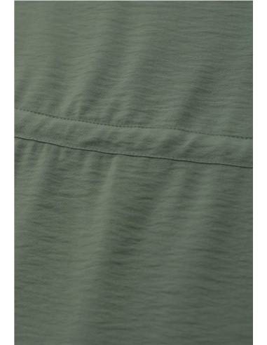 vestido midi escote barco
