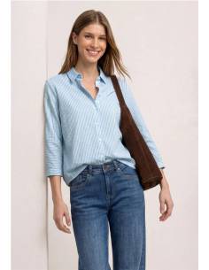 camisa rayas seersucker