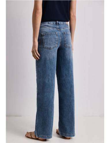 VAQUERO WIDE LEG CON BOTONES