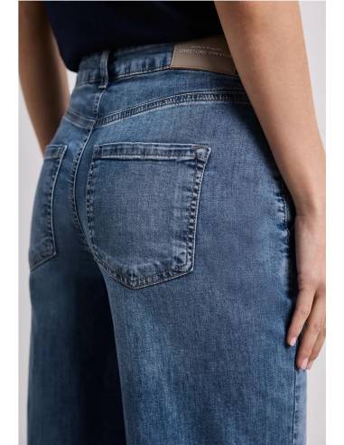 VAQUERO WIDE LEG CON BOTONES