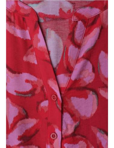 vestido midi estampado
