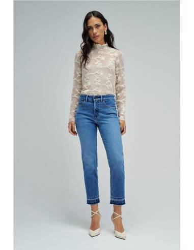 vaq faith push in cropped slim
