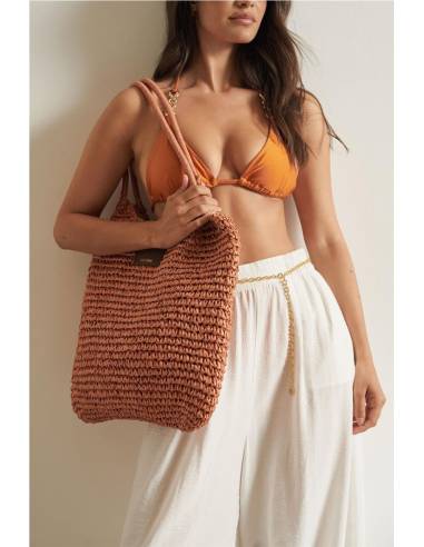 BOLSO DE RAFIA