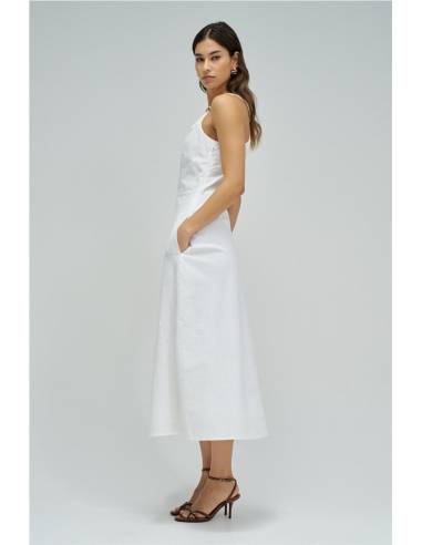VESTIDO TIRANTES APLIQUE