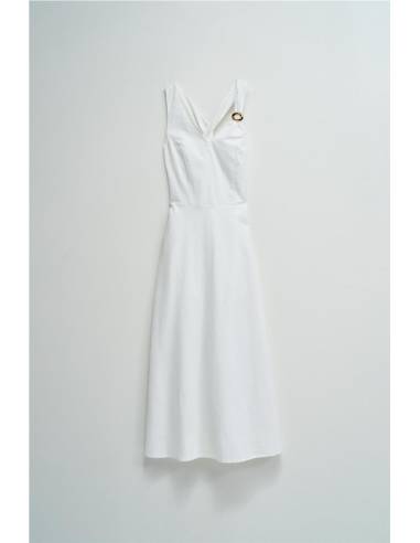 VESTIDO TIRANTES APLIQUE