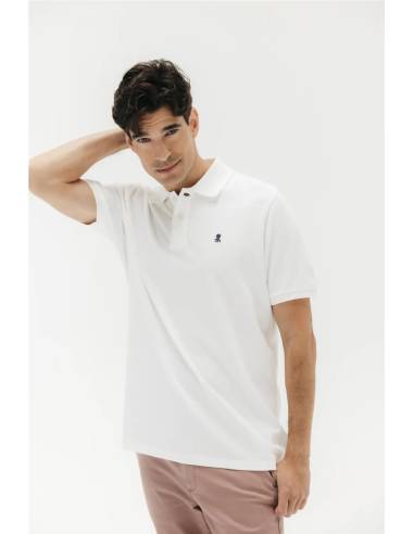 POLO  BORDADO A CONTRASTE