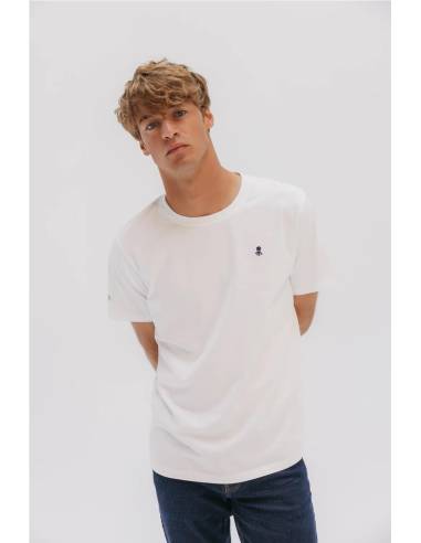 CAMISETA BORDADO CONTRASTE