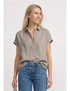 camisa m/c lino