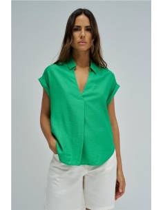 BLUSA FLUIDA SATINADA