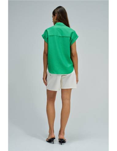 BLUSA FLUIDA SATINADA