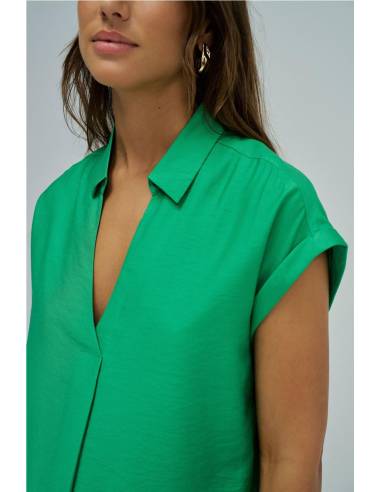 BLUSA FLUIDA SATINADA
