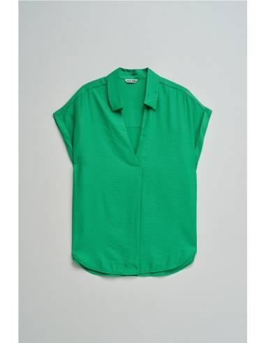 BLUSA FLUIDA SATINADA