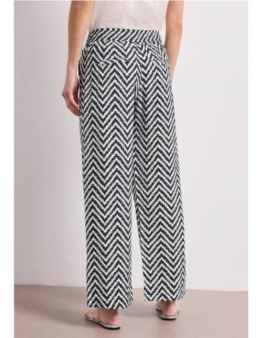 pantalon ancho estampado