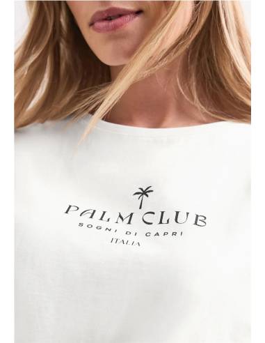 camiseta m/c palm club