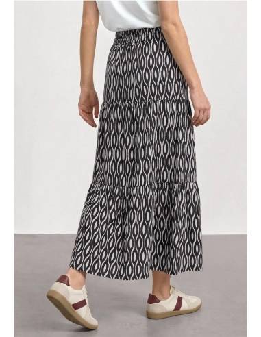 maxi falda volante