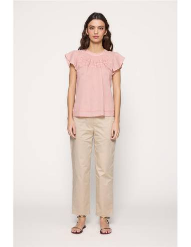 blusa pechera bordada