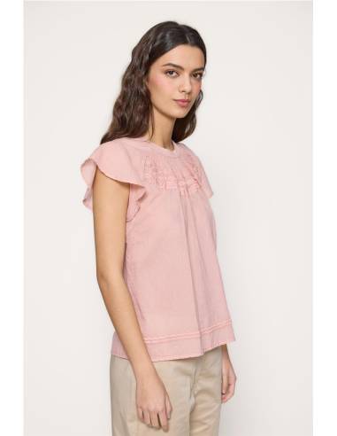 blusa pechera bordada