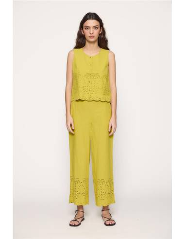 PANTALON TROQUELADO PALMERAS