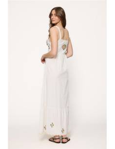 VESTIDO TIRANTES LARGO FLORES 2