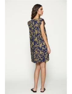 VESTIDO CORTO ESTAMPADO FLOR 2