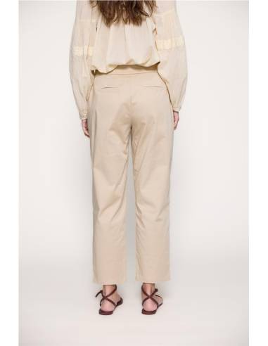 pantalon culotte pinzas
