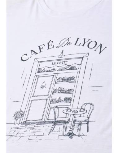 CAMISETA M/C CAFÉ DE LYON