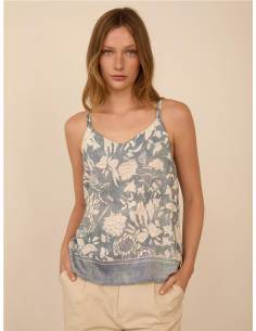 TOP ESTAMPADO NUDO ESPALDA