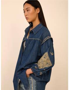 SOBRECAMISA DENIM BORDADA 2