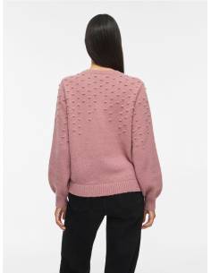 VITULI O-NECK L/S DOT KNIT 2
