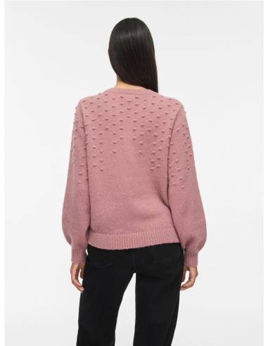 VITULI O-NECK L/S DOT KNIT