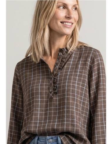 blusa cuadros