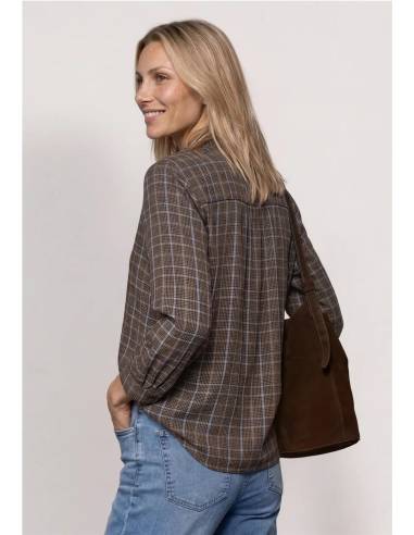 blusa cuadros