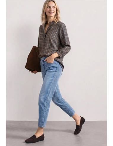 blusa cuadros