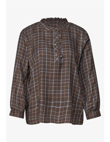 blusa cuadros