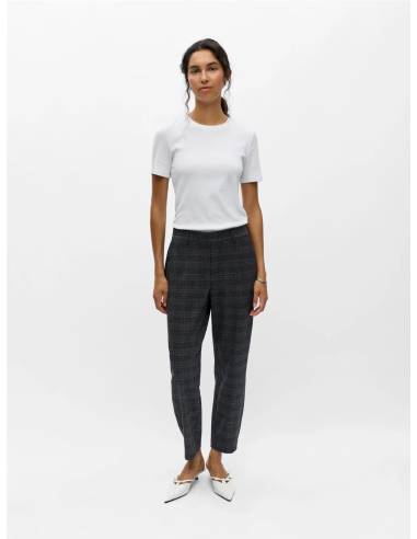 OBJLISA SLIM PANT AOP NOOS