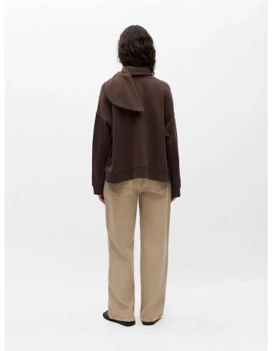 OBJARINA TIE SWEATSHIRT