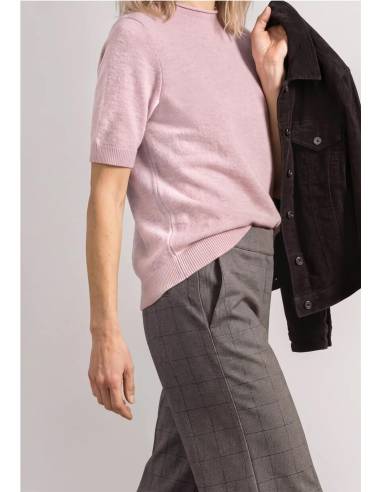 pantalon culotte cuadros
