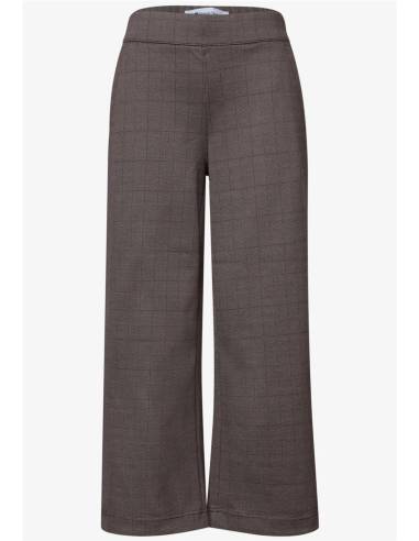 pantalon culotte cuadros